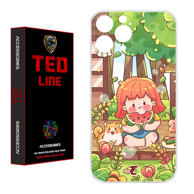 کاور تدلاین طرح دختر هندونه ای کد 1180 مناسب برای گوشی موبایل اپل Iphone 11 Pro Max