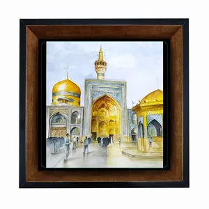 تابلو کاشی مبین ایده طرح حرم امام رضا (ع) کد   X27  -  m1287
