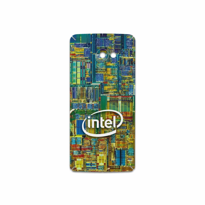 برچسب پوششی ماهوت مدل Intel Brand مناسب برای گوشی موبایل اچ تی سی Butterfly S