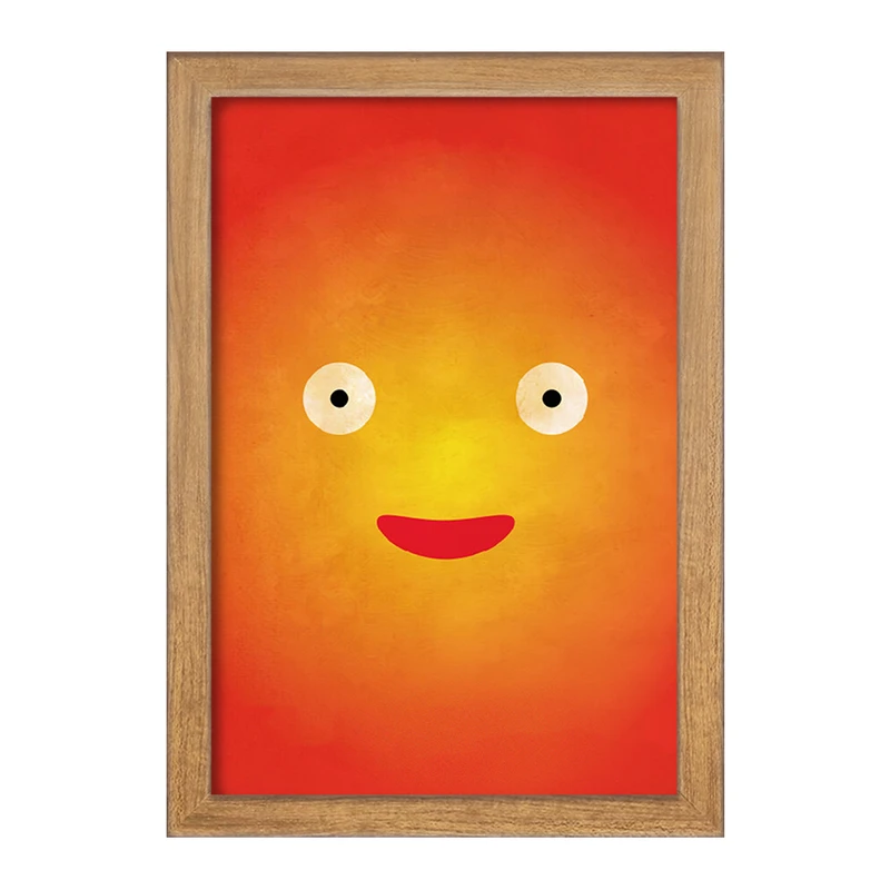 تابلو خندالو مدل کالسیفر انیمه قلعه متحرک هاول کد F362