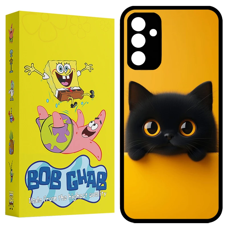 کاور باب قاب طرح گربه مدل BCPA25 مناسب برای گوشی موبایل سامسونگ Galaxy A25