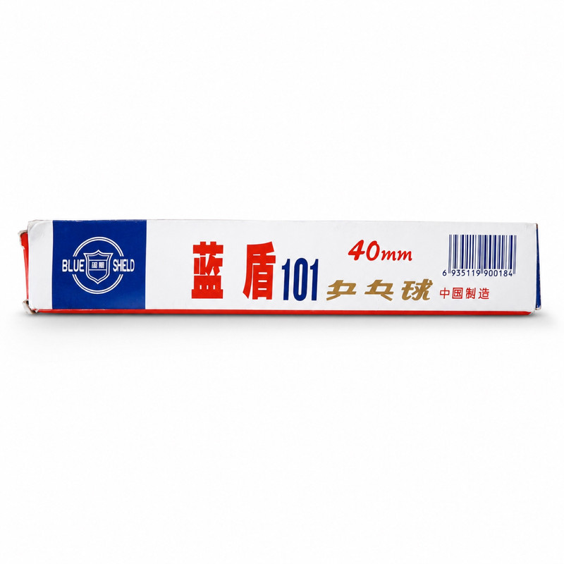 توپ پینگ پنگ مدل 101 با قطر 40 میلی متر و طراحی آیرودینامیک
