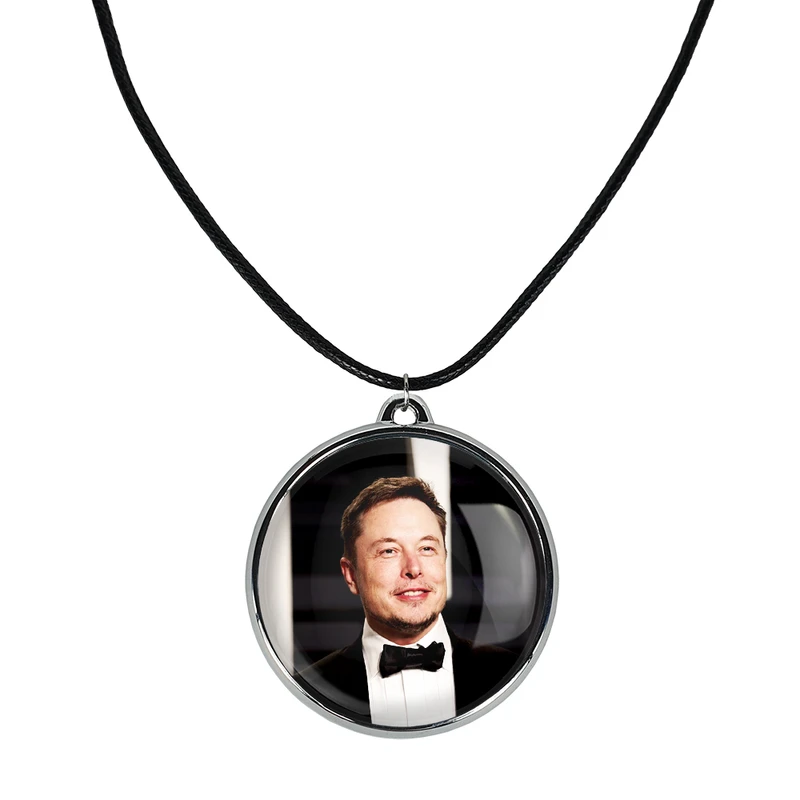 گردنبند خندالو مدل ایلان ماسک Elon Musk کد 1092010918