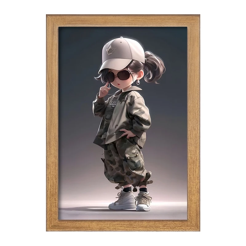 تابلو خندالو مدل دخترانه کد F4039