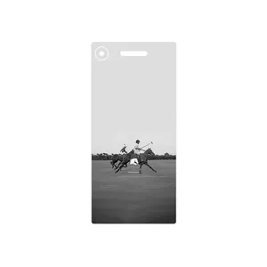 MAHOOT game of polo Cover Sticker for Sony Xperia XZ1