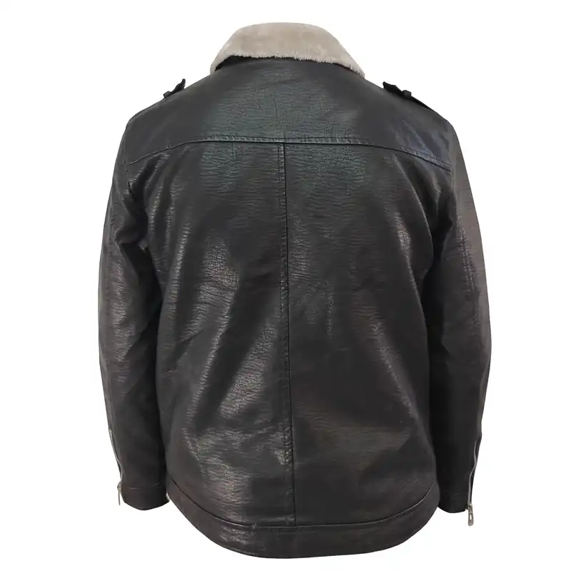 کت چرم پسرانه کد kp-5685