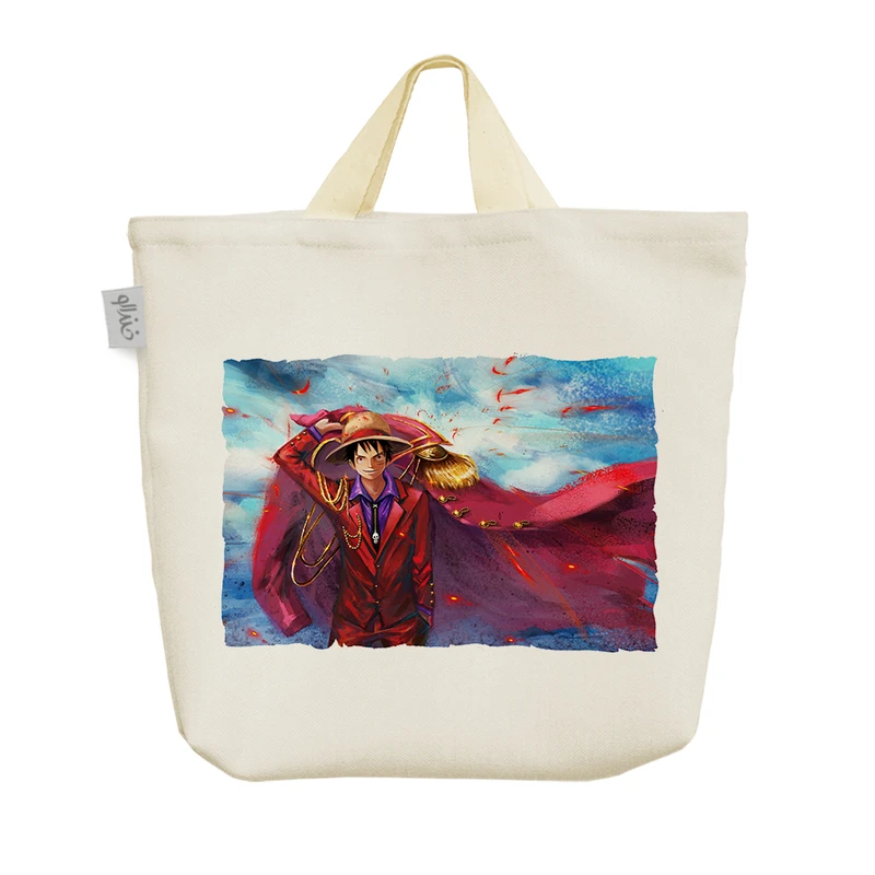 ساک خرید خندالو مدل لوفی انیمه وان پیس کد 1396