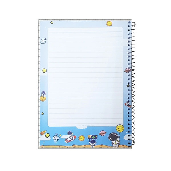 دفتر مشق 60 برگ نهال طرح فضانورد کد 2571