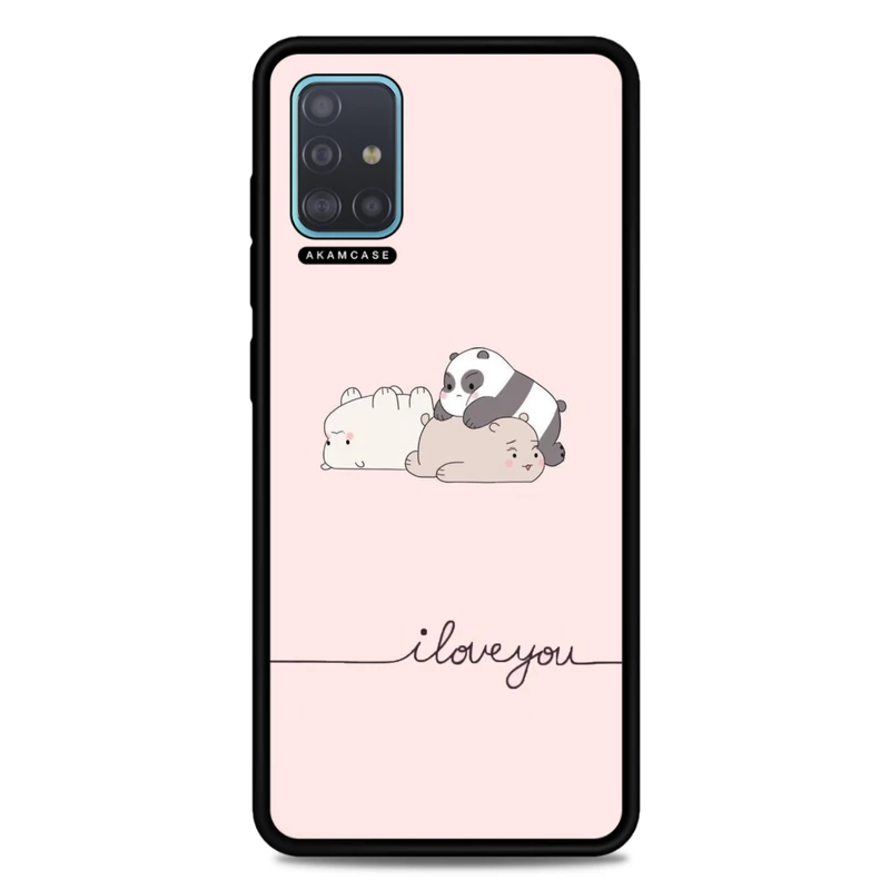 کاور آکام مدل AMCWSGA51-BARE BEAR12 مناسب برای گوشی موبایل سامسونگ Galaxy A51