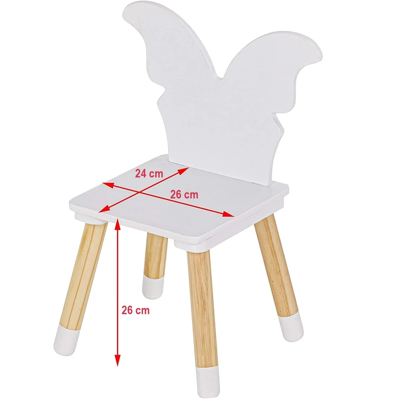 عکس شماره 3 : ست میز و صندلی کودک مدل پروانه