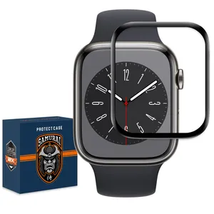 محافظ صفحه نمایش سامورایی مدل Sensai مناسب برای ساعت اپل واچ سری 7 41mm