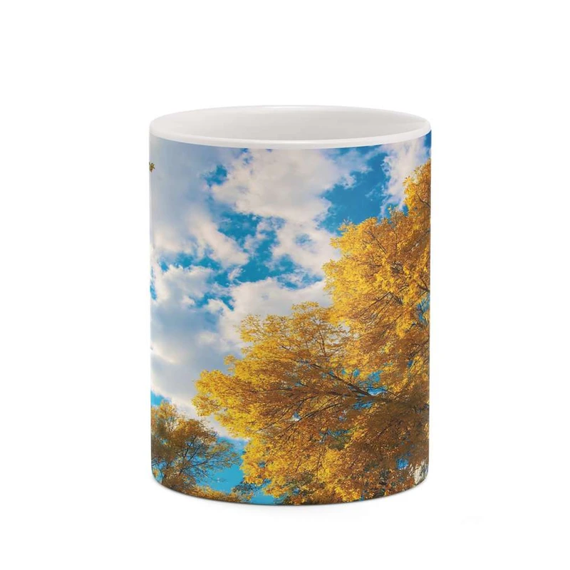 ماگ کاکتی مدل منظره پاییزی کد mgh18568