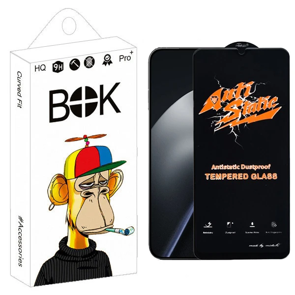 محافظ صفحه نمایش آنتی استاتیک بوک مدل Visio مناسب برای گوشی موبایل شیائومی Mi 15T pro