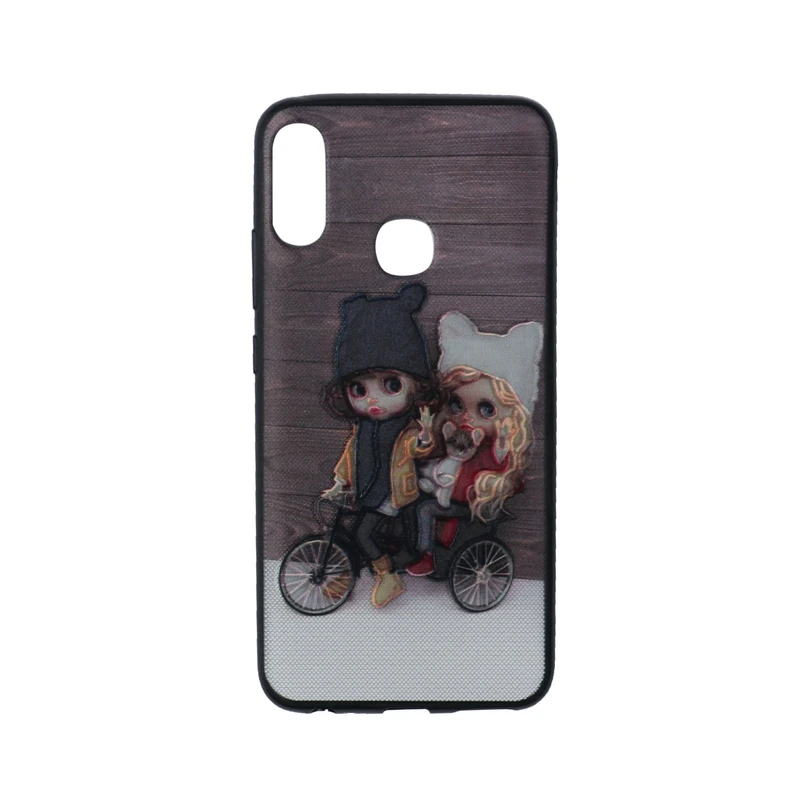 کاور طرح دختر و پسر کد 15 مناسب برای گوشی موبایل اینفینیکس HOT 7PRO/X625