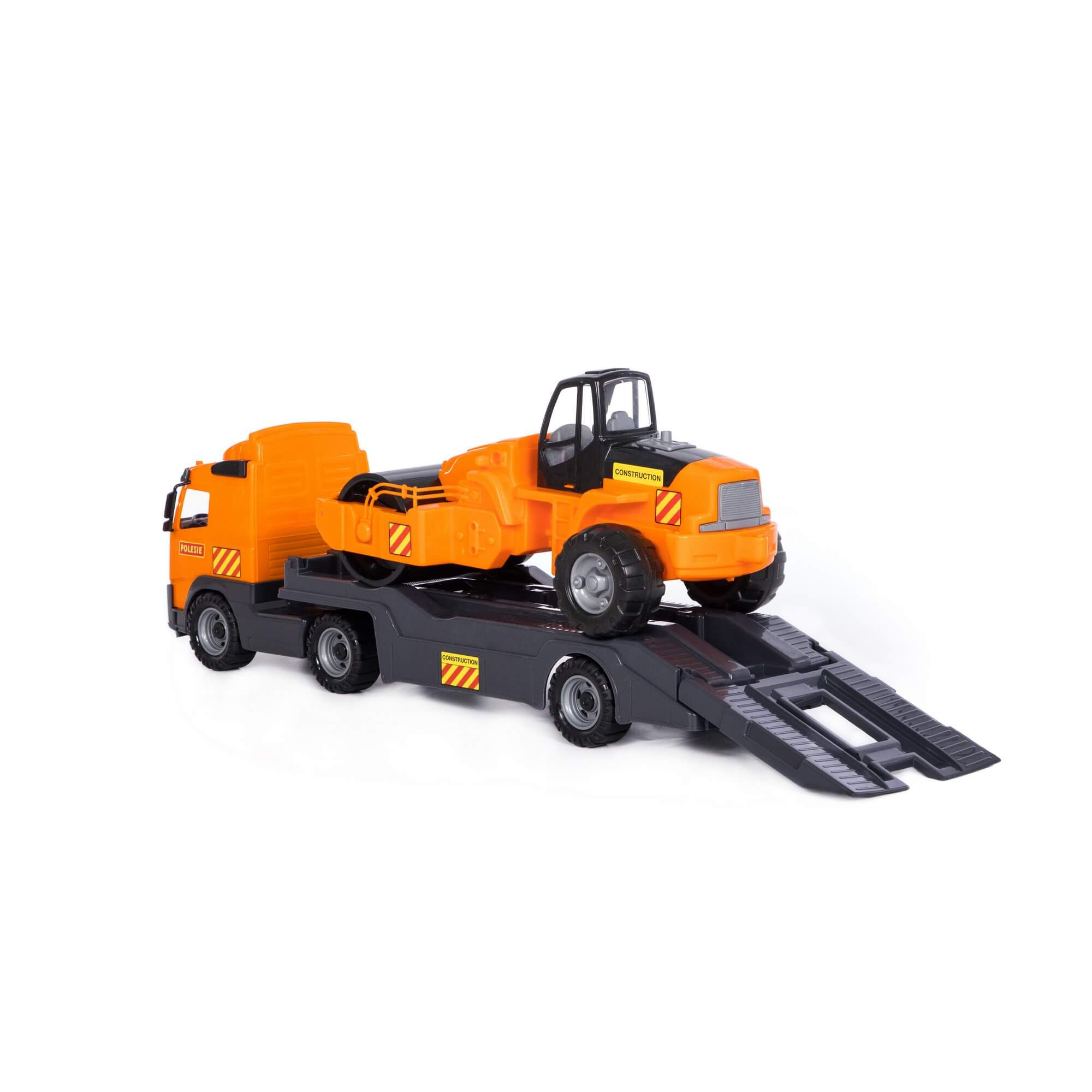 ماشین بازی پولسی مدل تریلر و غلتک