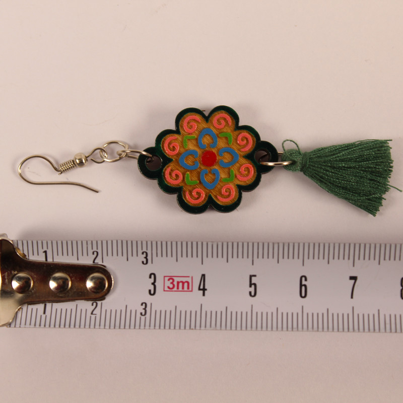 گوشواره دخترانه مدل سرهه طرح سنتی لنگه به لنگه کد 09 گوشواره دخترانه مدل سرهه طرح سنتی لنگه به لنگه کد 09