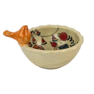 کاسه آجیل خوری مدل گنجشک دار