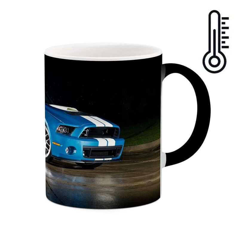 ماگ حرارتی کاکتی مدل ماشین فورد موستانگ کد mgh11591