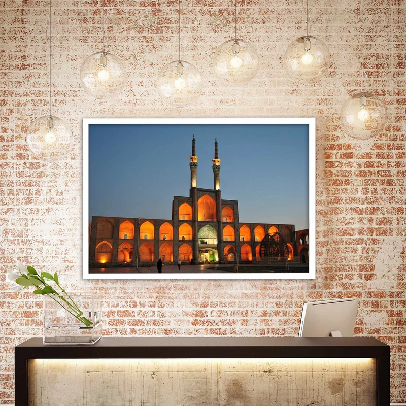 تابلو بکلیت طرح مسجد امیر چخماق یزد مدل W5699