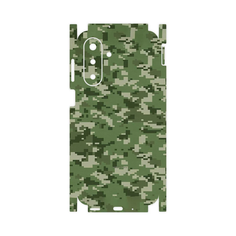 برچسب پوششی ماهوت مدل Army_Green_Pixel-FullSkin مناسب برای گوشی موبایل سامسونگ Galaxy A17 4G