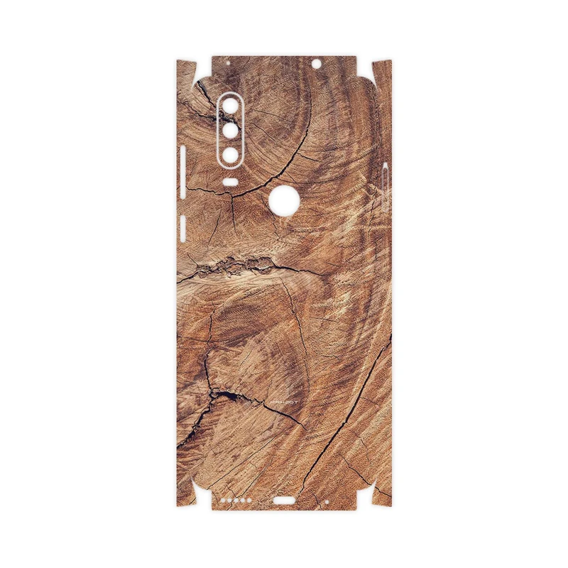 برچسب پوششی ماهوت مدل Wood Texture 5-FullSkin مناسب برای گوشی موبایل موتورولا One Action
