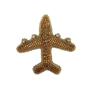 سنجاق سینه زنانه مدل هواپیما