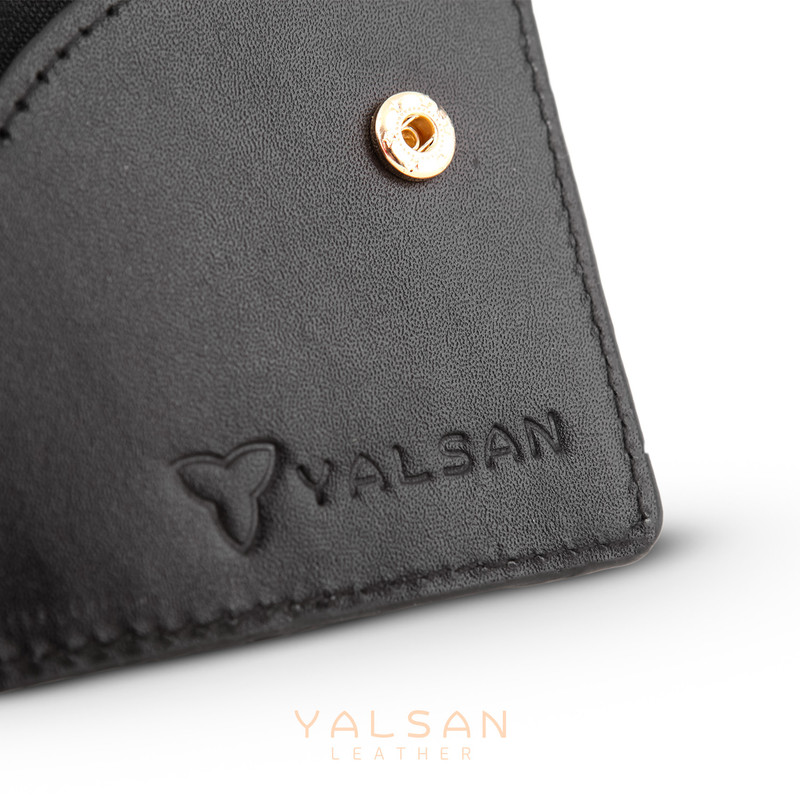 کیف پول چرم یلسان مدل سوشا کد 159-GAN-ms