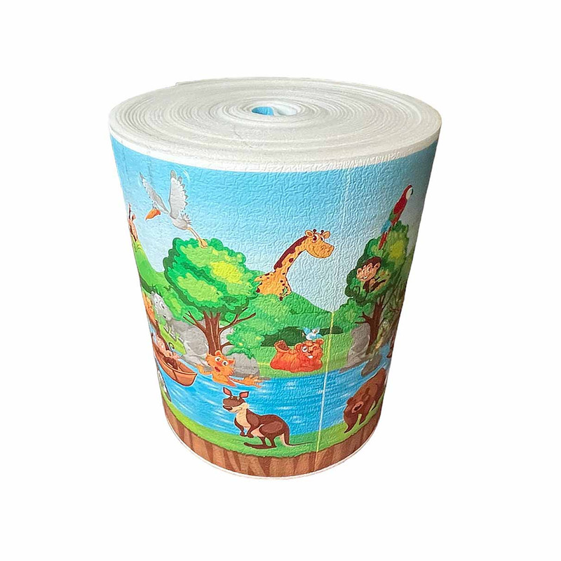 فوم پلی اتیلن طرح جنگل مدل ضخیم FO10mm طول 10 متر فوم پلی اتیلن طرح جنگل مدل ضخیم FO10mm طول 10 متر