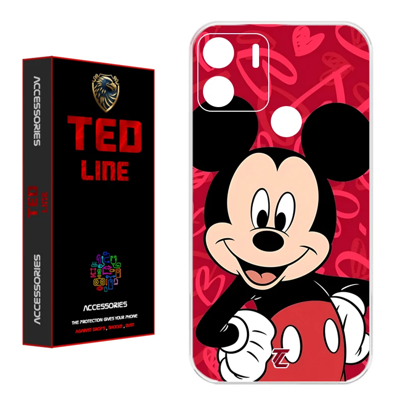 کاور تدلاین طرح میکی موس کد 1148 مناسب برای گوشی موبایل شیائومی Redmi A1 Plus / A2 Plus / Poco C51