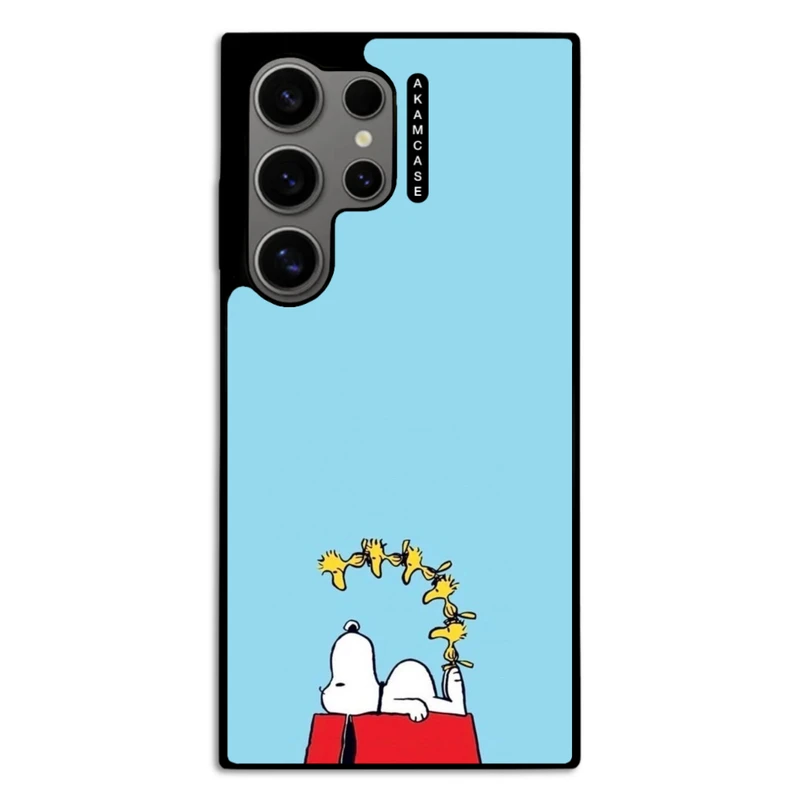 کاور آکام مدل AMC-WSGS24U-SNOOPY-30 مناسب برای گوشی موبایل سامسونگ Galaxy S24 Ultra