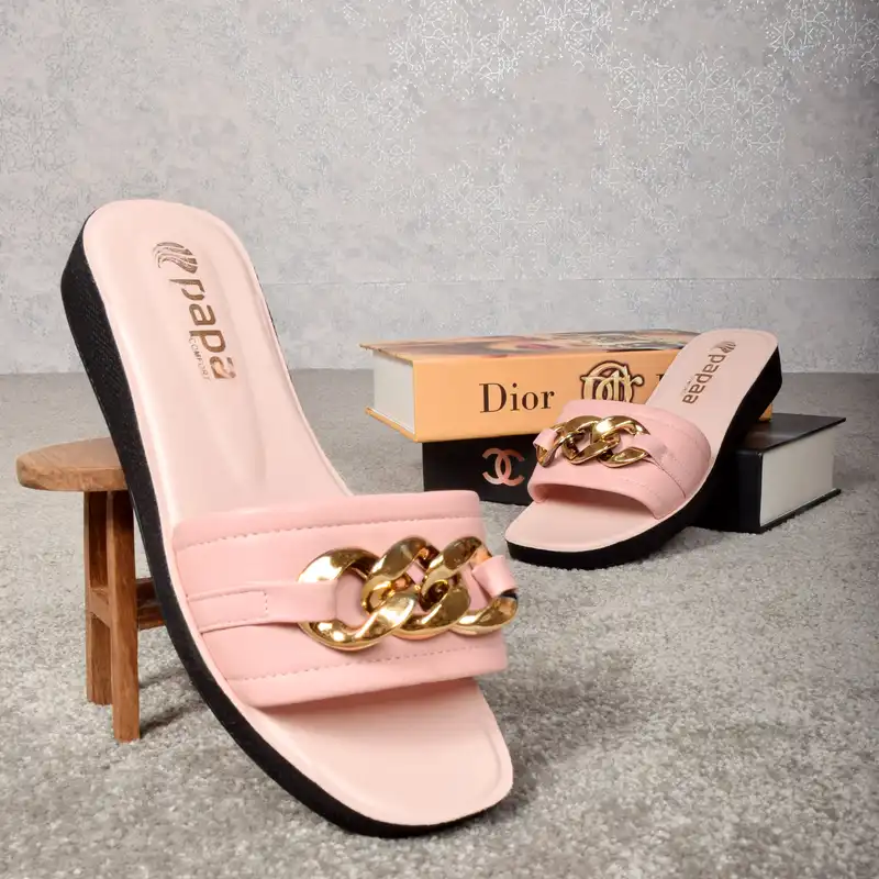 دمپایی زنانه پاپا مدل KLBS.2787