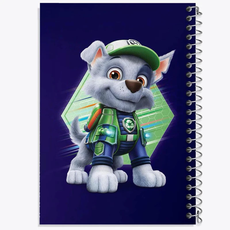 دفتر شطرنجی 50 برگ خندالو طرح انیمیشن سگ های نگهبان کد 26908