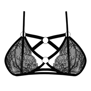 سوتین هارنس دار زنانه  مدل گیپور کد 300