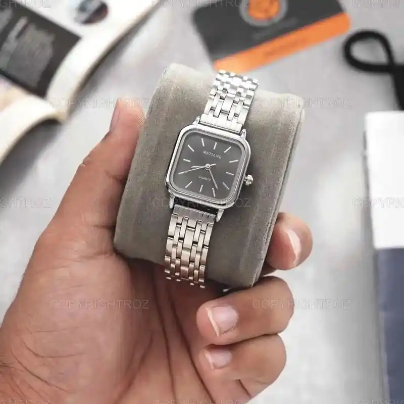 ساعت مچی عقربه ای زنانه مدل استیل 05