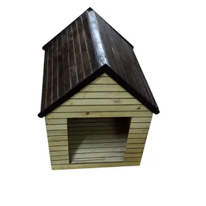 جای خواب سگ و گربه مدل چوبی mm01