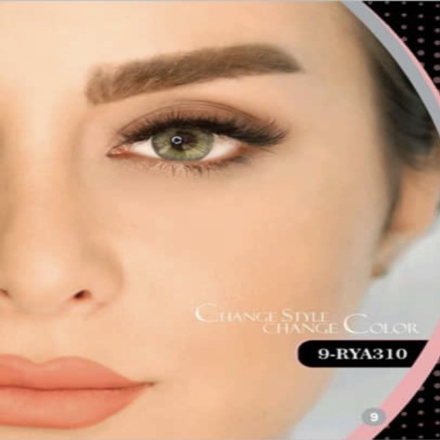لنز چشم هرا شماره 9 کد RYA310 رنگ سبز خاکستری