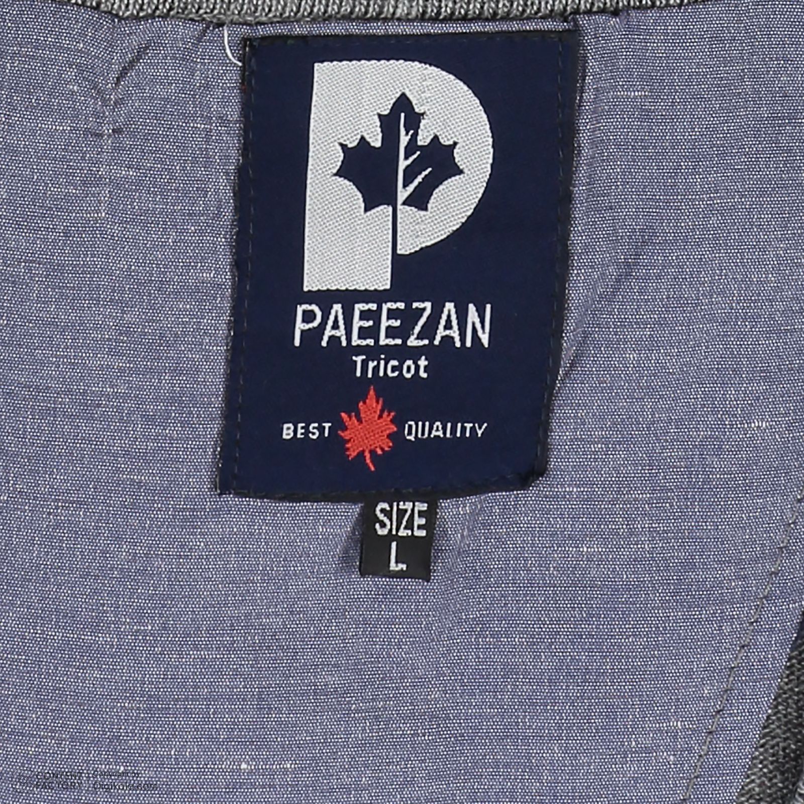 ژیله مردانه تریکو پاییزان مدل J800 رنگ سرمهای -  - 34