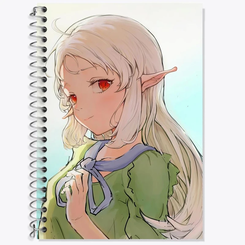 دفتر زبان 50 برگ خندالو مدل سه خط طرح سیلفیت انیمه موشوکو تنسی کد 24048