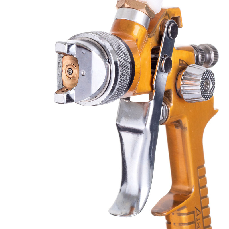 پیستوله رنگ آئوریتا مدل   سه تنظیمه  H827 - GOLD کد نازل 1/8