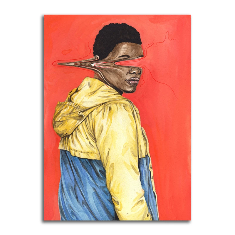 تابلو شاسی مدل نقاشی مدرن تلفیقی فیگوراتیو کد 02122