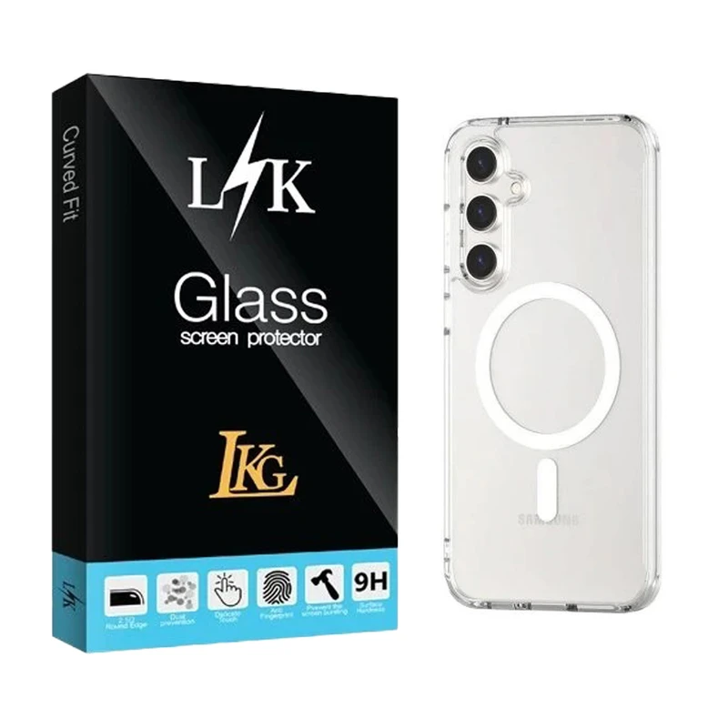 کاور ال کا جی مدل قاب مگ سیف دار مناسب برای گوشی موبایل سامسونگ Galaxy S23 FE