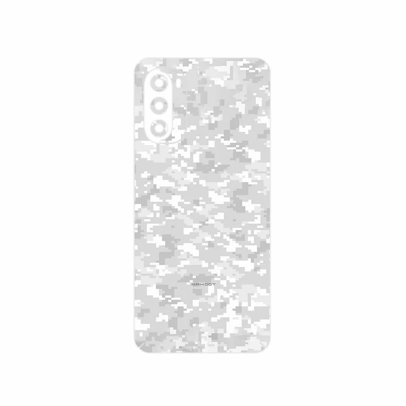 برچسب پوششی ماهوت مدل Army_Snow_Pixel مناسب برای گوشی موبایل موتورولا Moto G52