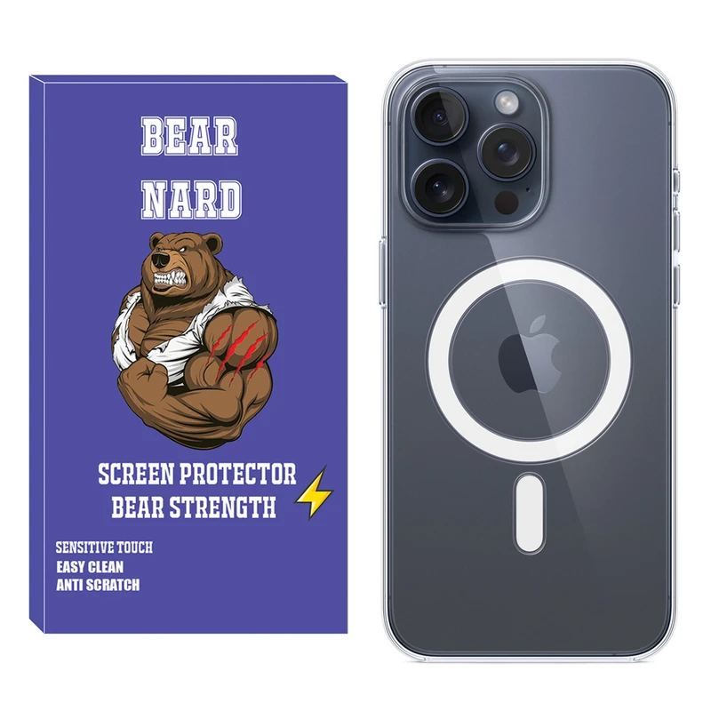 کاور برنارد مدل Clear Magsafe BR مناسب برای گوشی موبایل اپل iPhone 16 Pro