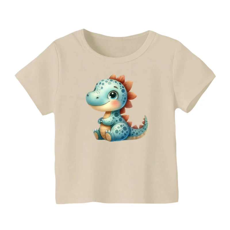 تی شرت آستین کوتاه بچگانه مدل دایناسور کد ۲۳