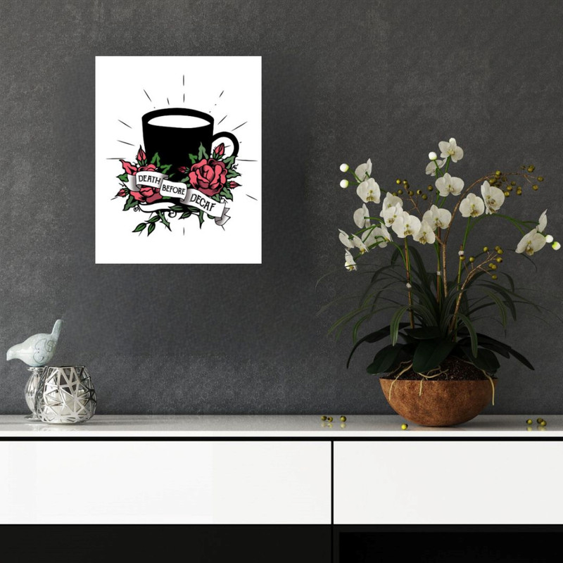 پوستر مدل  مرگ قبل از دی‌کاف  