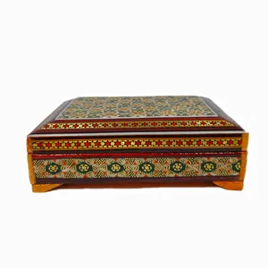 جعبه جواهرات خاتم‌کاری مدل 3