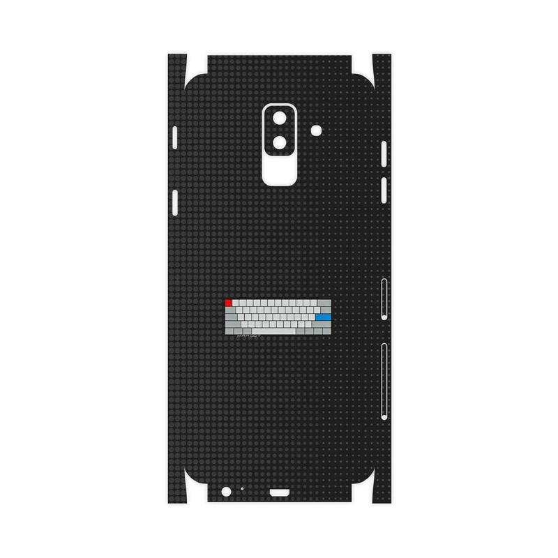 برچسب پوششی ماهوت مدل Minimal Keyboard Icon-FullSkin مناسب برای گوشی موبایل سامسونگ Galaxy A6 Plus 2018
