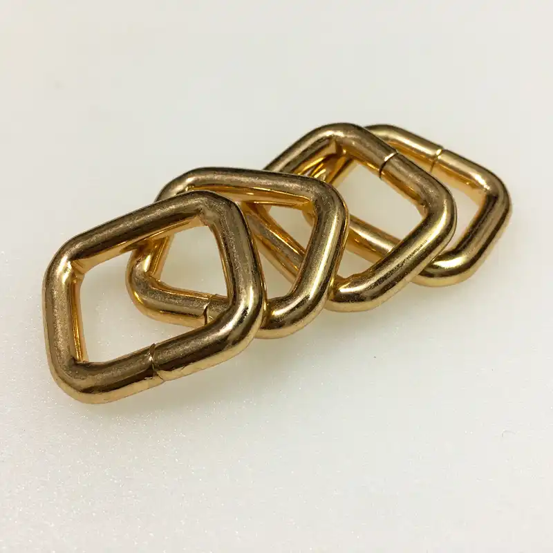 یراق کیف مدل چهارگوش کد 4Gd2Cm بسته 4 عددی