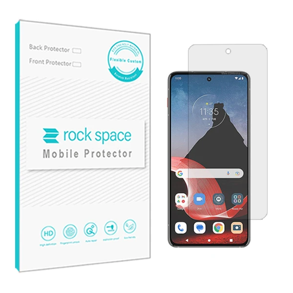 محافظ صفحه نمایش ھیدروژل راک اسپیس کد HGL مناسب برای گوشی موبایل موتورولا ThinkPhone