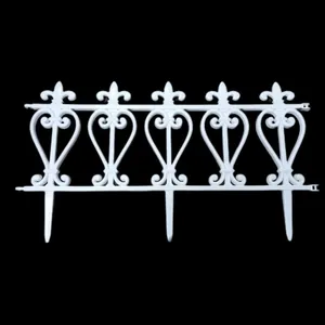 حصار باغچه مدل فرفوژه 60cm بسته 4 عددی